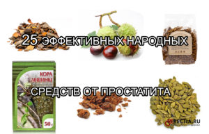 Лучшие эффективные народные средства от простатита (хронического в том числе)